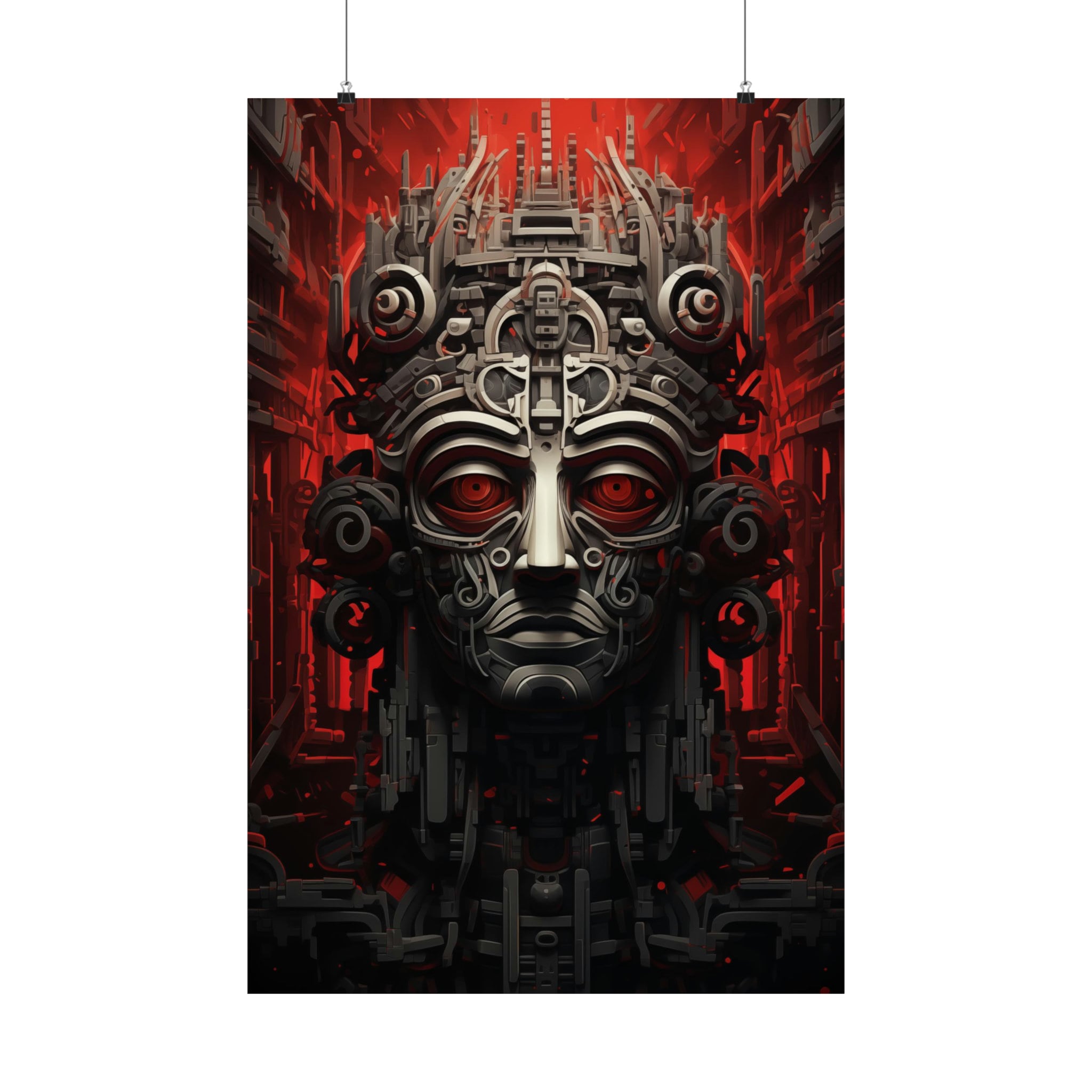 Fantasy Mayan Wall Art Poster