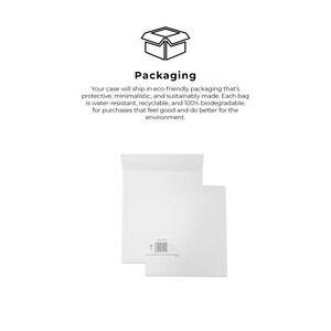 Pu&ograve; includere: Due buste di spedizione bianche ed ecologiche. Le buste sono realizzate in materiale riciclabile e biodegradabile. Il testo sulla busta recita "Pack 2016".