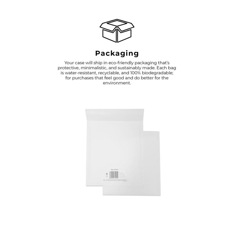 Pu&ograve; includere: Due buste di spedizione bianche ed ecologiche. Le buste sono realizzate in materiale riciclabile e biodegradabile. Il testo sulla busta recita "Pack 2016".