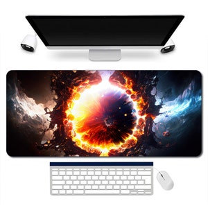 Desk Mat, Fantasy Portal Formation Gaming Mouse Pad, Gaming Desk Pad, Cute Desk Mat, Large Desk Protector