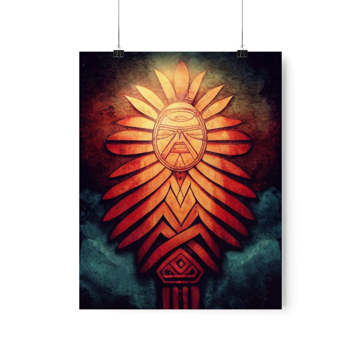 Aztec Fantasy Stella Full Color Matte Poster