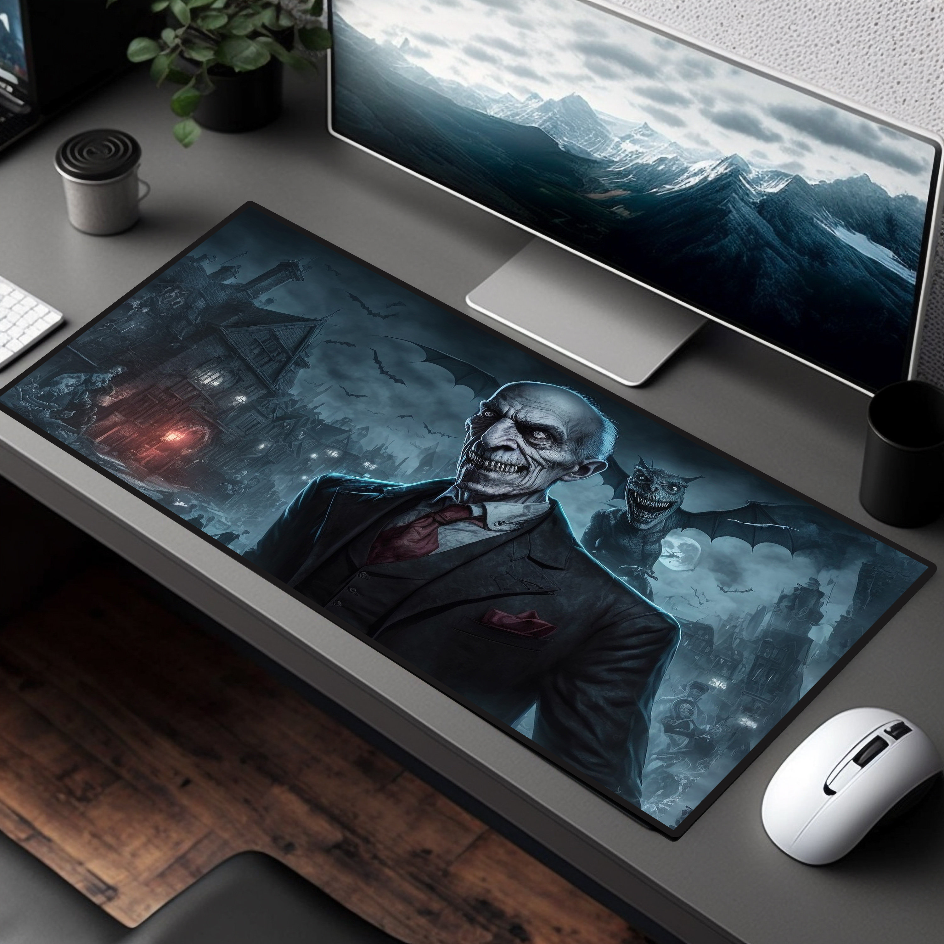 Discover Vampire Gaming Desk Mat Gaming Goth Gothic