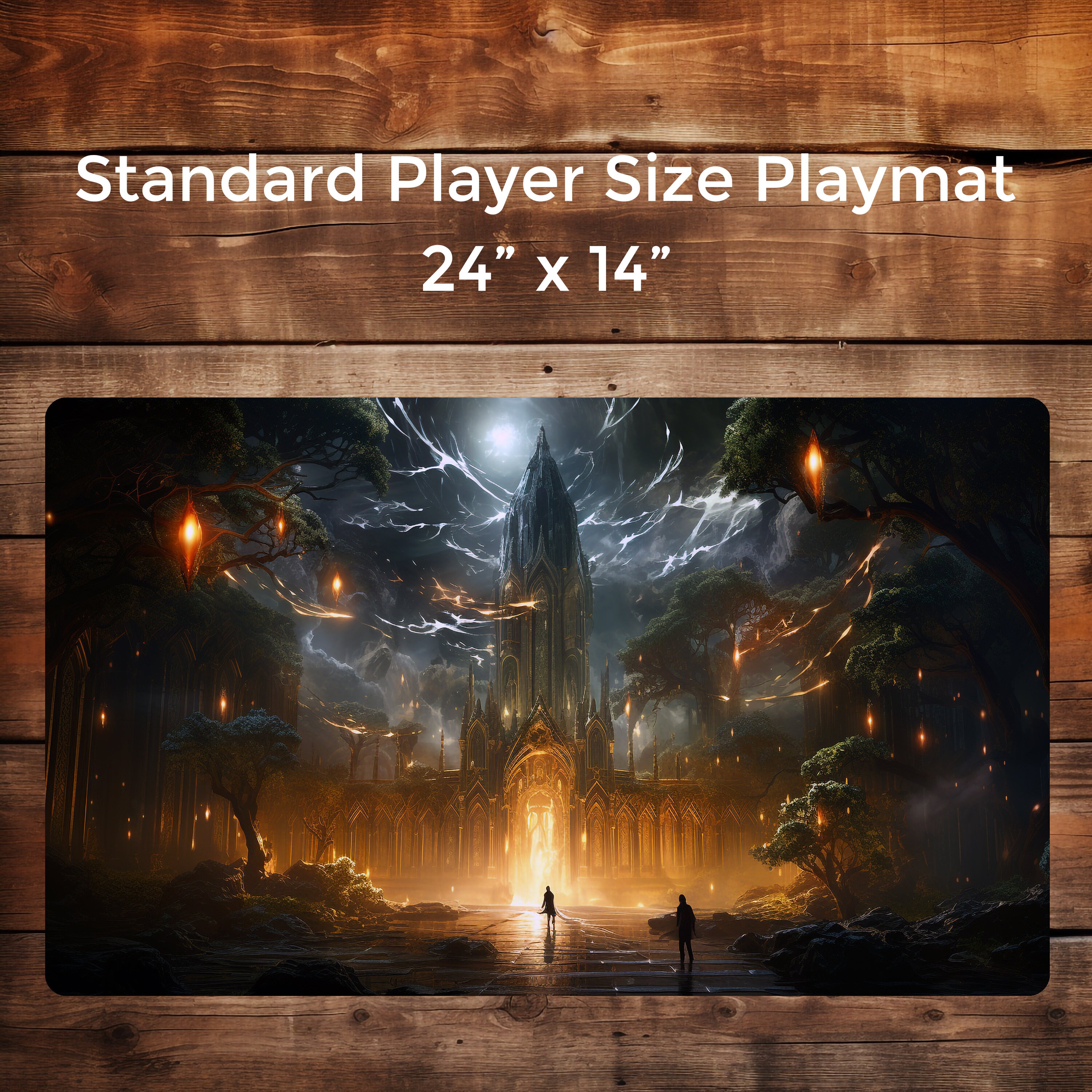 Godless Shrine Playmat