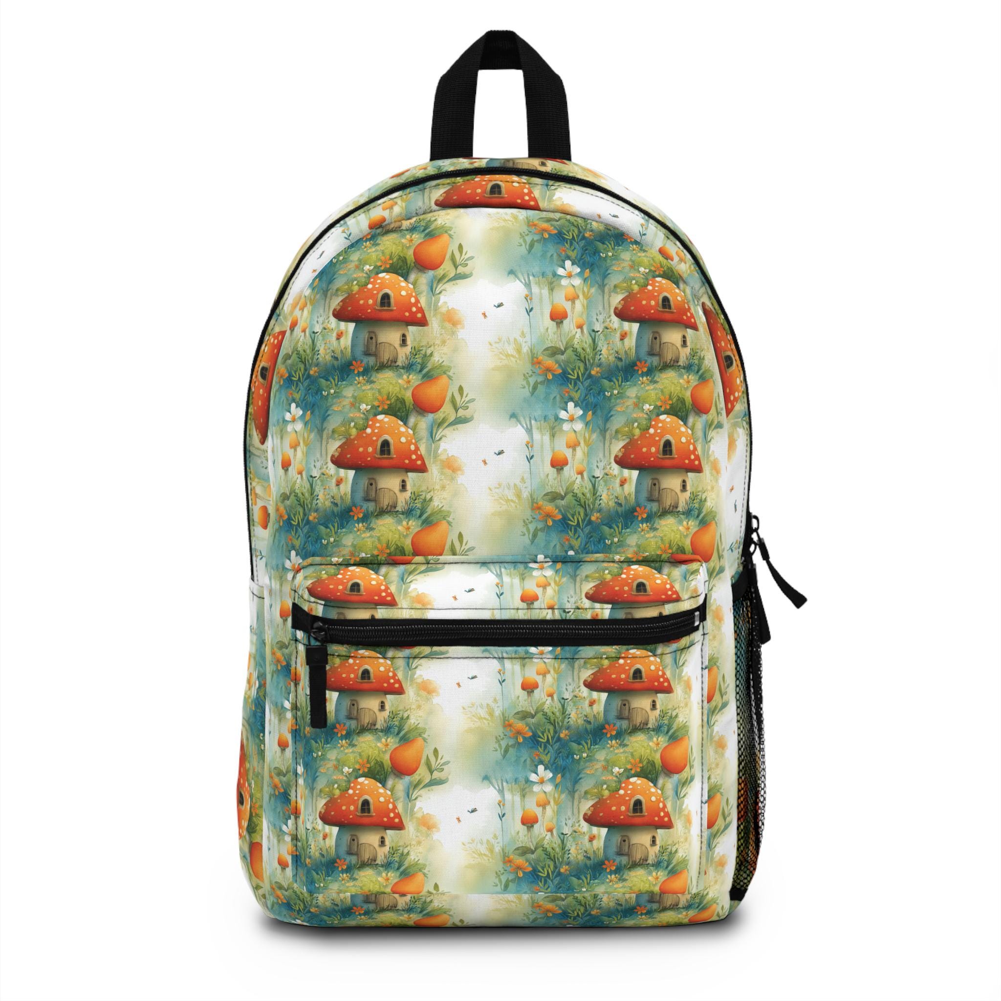 ISO mushroom house backpack Mushroom Cottagecore Backpack By Fairy Drop Art | Hot Topic main image 2