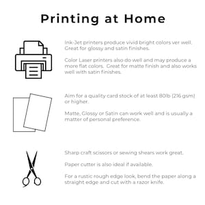 Red Spider Lilies Floral Birthday Card - Instant Download Card - Print