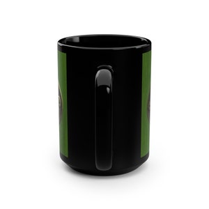Celtic Coffee Mug, 15oz, Black Coffee Cup, Celtic Tea Cup, Celt Coffee Mug image 3