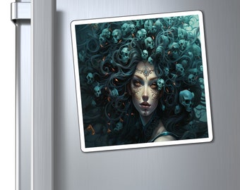 Magnete per frigorifero Medusa acquatica, decorazione Medusa Kithen