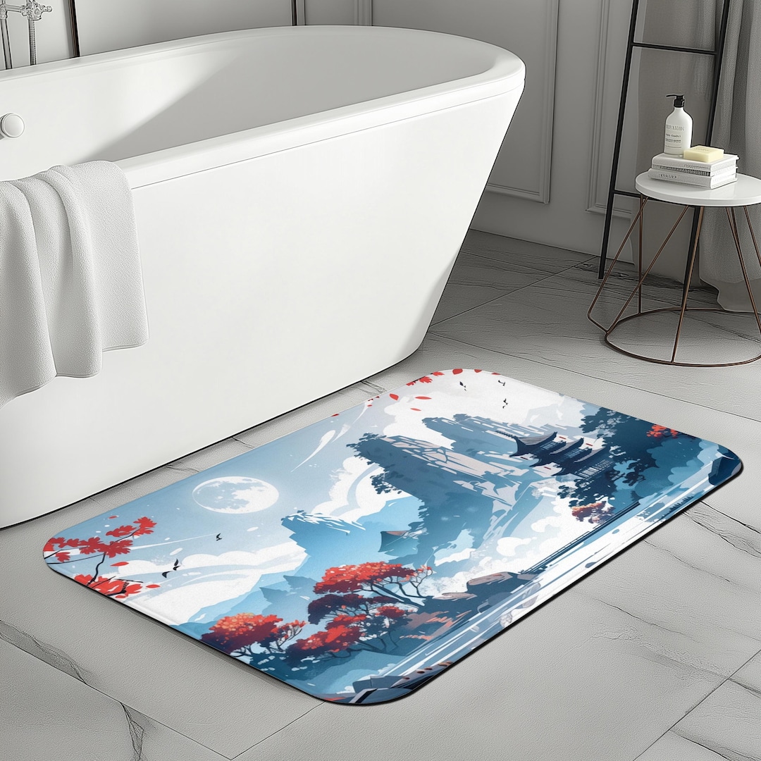 Japanese Bathroom Rug