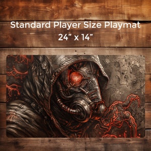 Plague Engineer Phantom - 24x14" Custom Playmat for Table Top Card Gaming, DND Play Mat, TCG Accessory