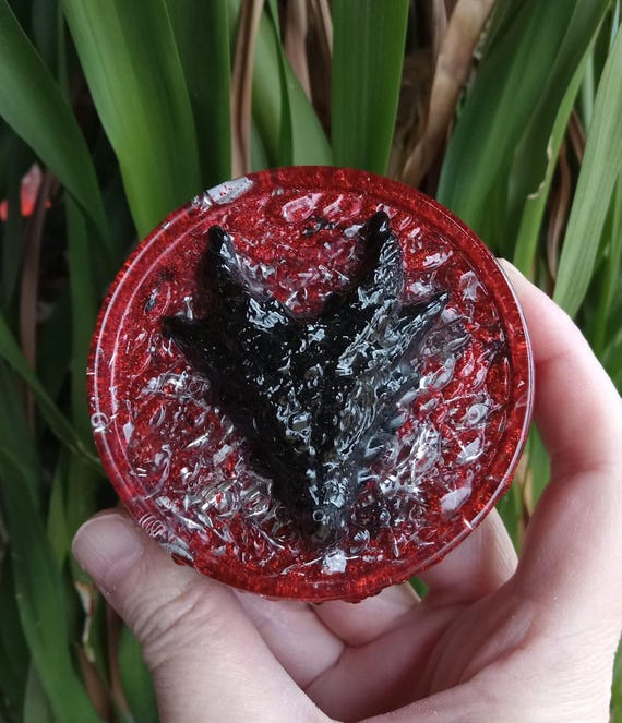 Black Tourmaline and Smoky Quartz Dragonhead Orgonite