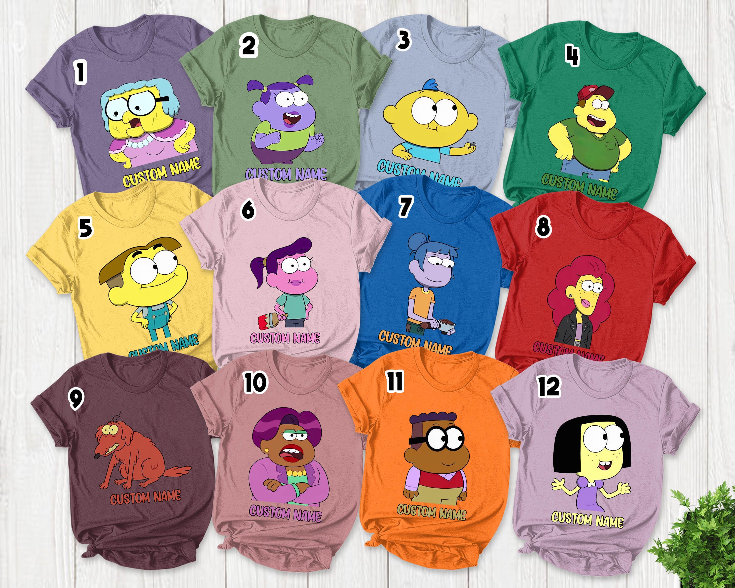 Disney Big City Greens Shirt Group Matching Shirt Disney Etsy