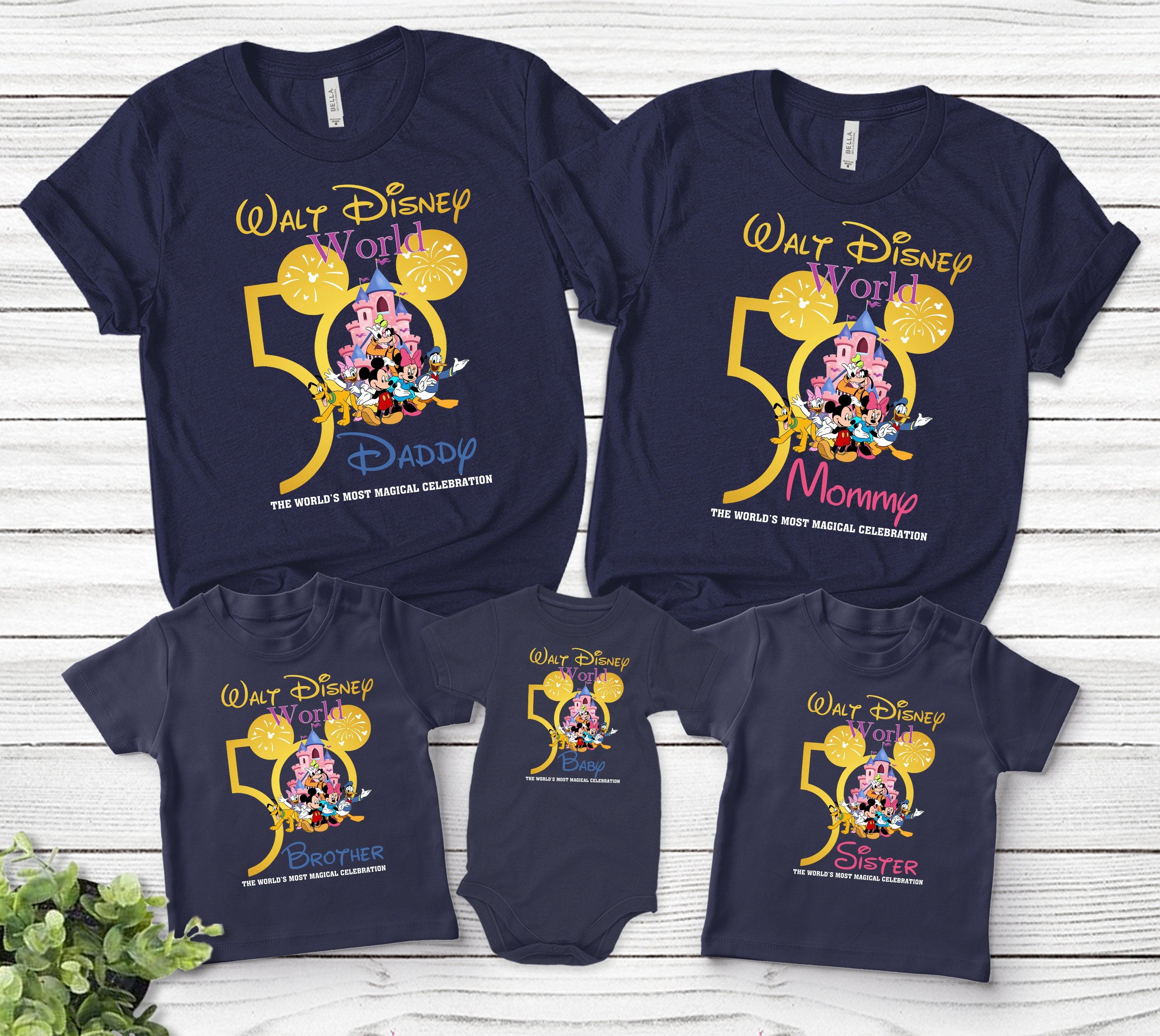 Disney 50th Anniversary shirt, Disney World 50th Anniversary Shirt, Disney World shirt