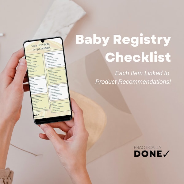 Baby Registry Checklist