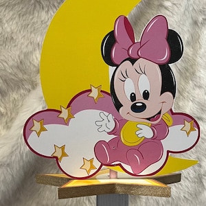 Baby Mickey party favor them, Baby shower baby Mickey Decorations, baby Minnie decorations party them