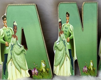 プリンセスティアナの文字のテーマ、プリンセスティアナA、B、C、Dのパーティーデコレーション