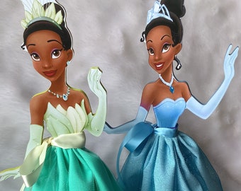 Tiana Cosplay Blue Evening Gown - Etsy