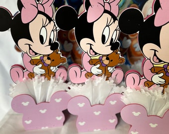 Baby Mickey Mouse Centerpieces: Baby Shower Party Decor