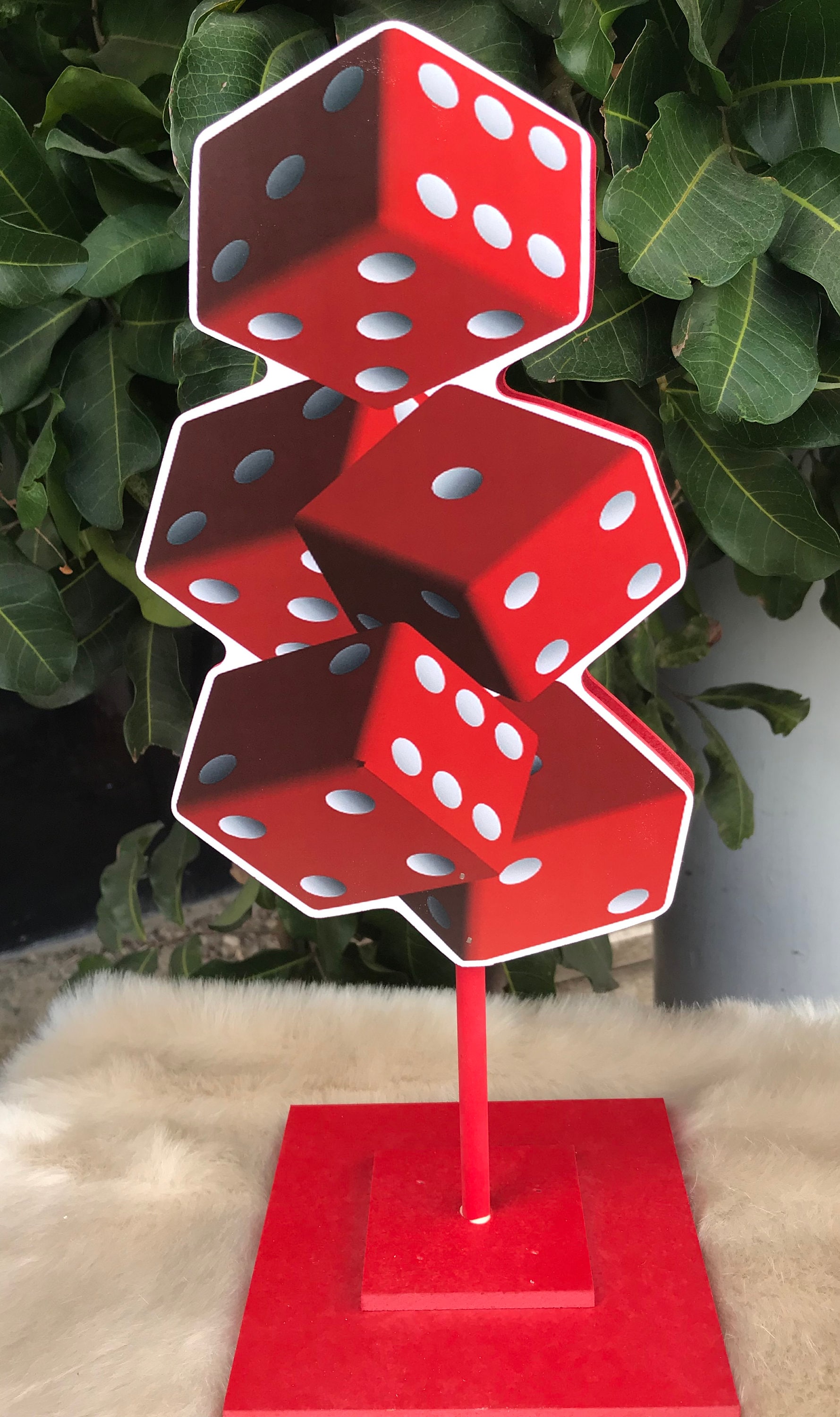 Casino party centerpieces Theme Casino party favors Cards decorations