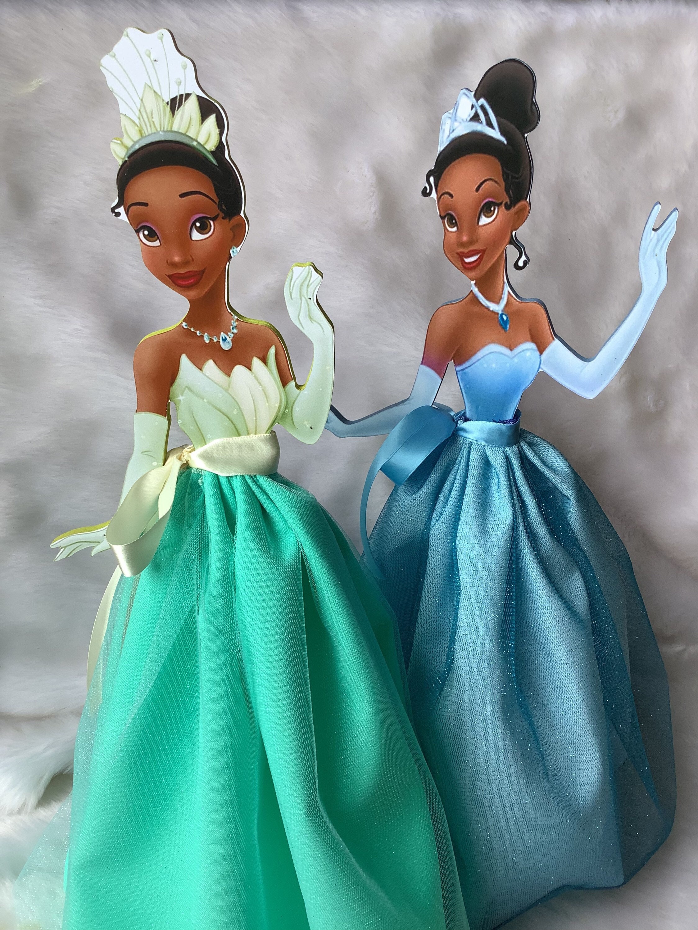 Disney princess online tiana blue dress