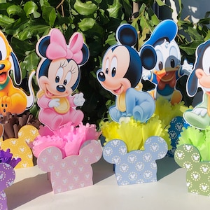 Gifs for baby shower  Mickey Mouse and friends Theme party centerpieces Baby club house