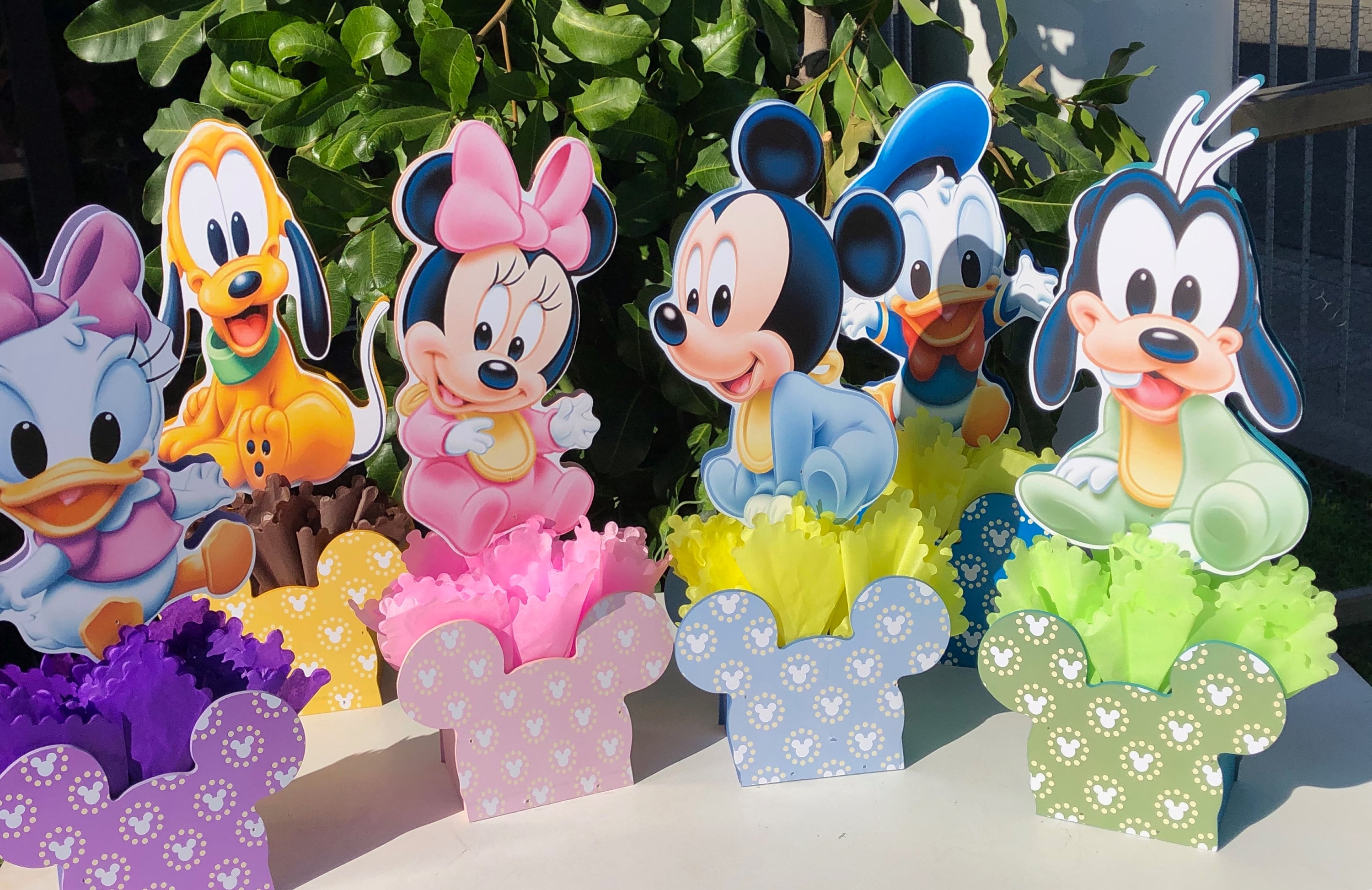 Gifs for baby shower  Mickey Mouse and friends Theme party centerpieces Baby club house