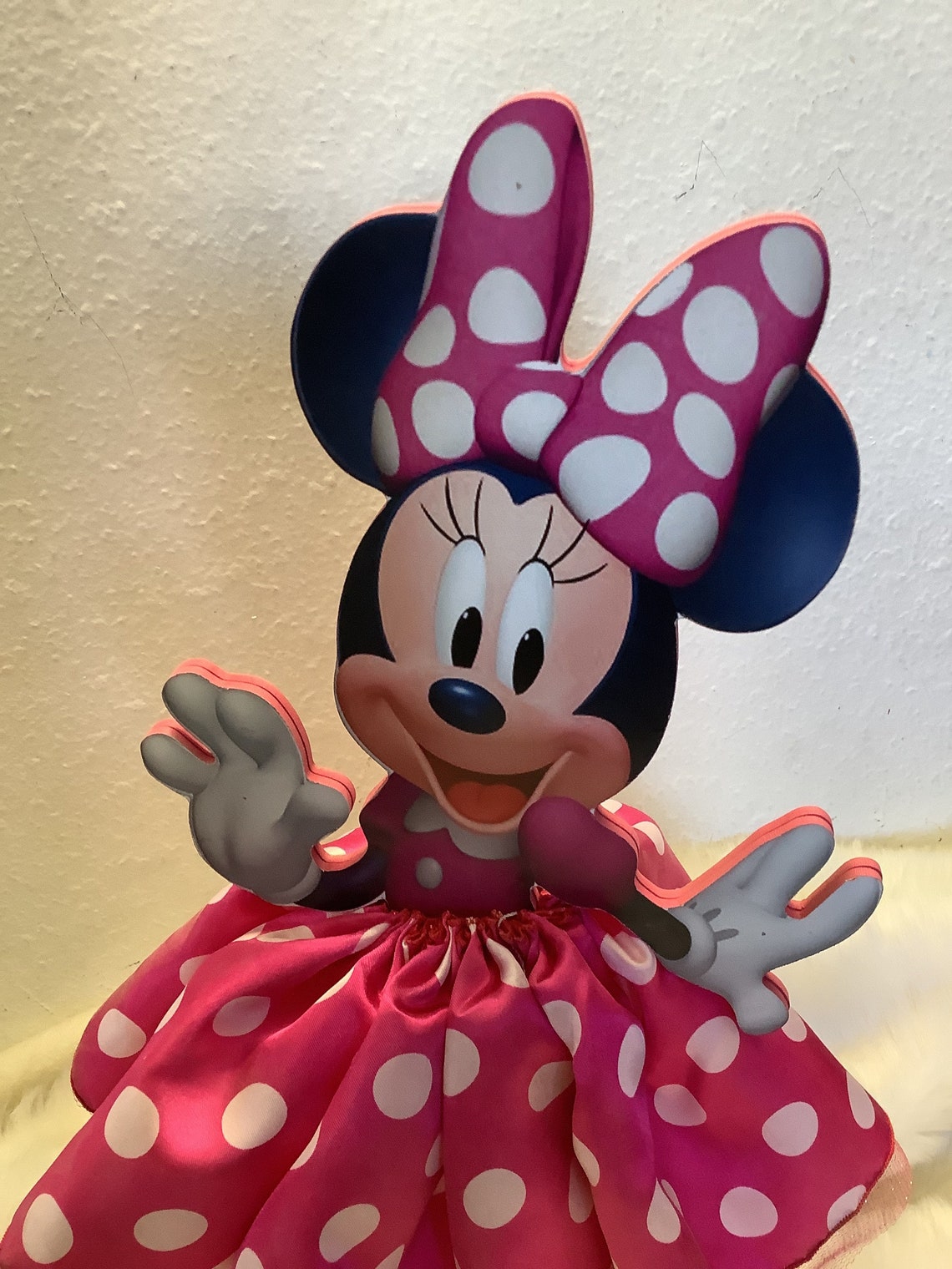Minnie Mouse Centerpieces Tutu Minnie Mousered Pink Etsy