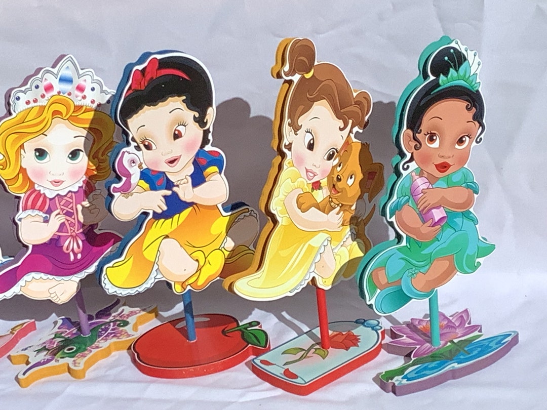 Baby Disney Princess Theme, Disney Princess Birthday Party, Baby Girl Tiana  Baby Cinderella