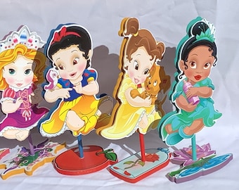 Baby Disney Princess theme, Disney Princess birthday party, Baby Girl Tiana  baby Cinderella