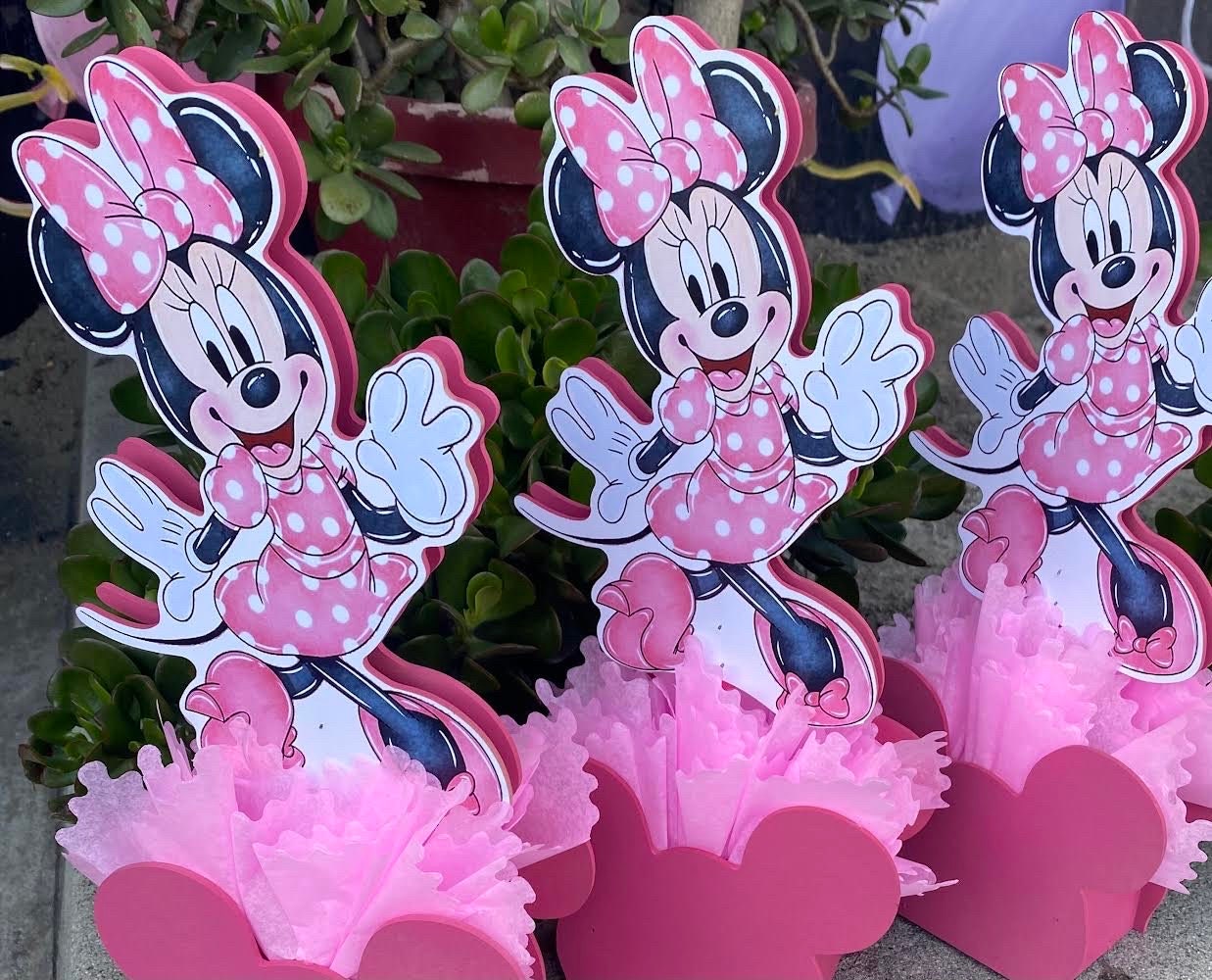 Minnie Mouse Centerpieces For Tables Minnie Mouse Birthday Centerpiece:  Gold Glitter Party Decorations Centros De Mesa De Minnie Mouse, image size:1237x1000