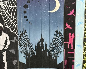 The Bargainer Series edge stencils for DIY sprayed edges