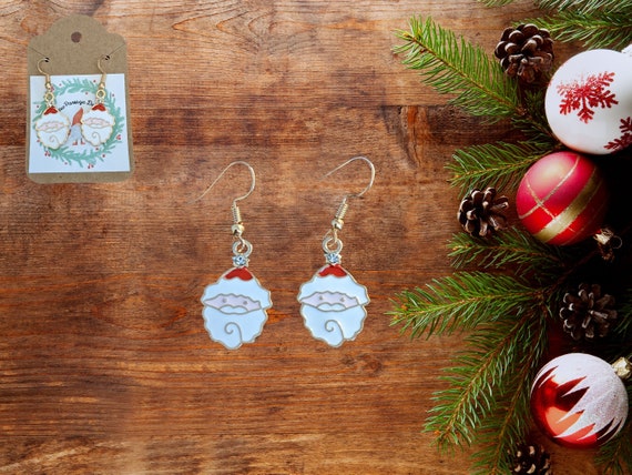 Christmas Earrings Handmade Earrings nickel free Lead free