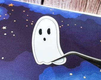 Ghosty Glow in the Dark Vinyl Mini Sticker