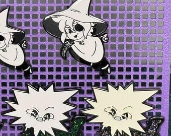 In Stars and Time Hard Enamel Pins 2.0