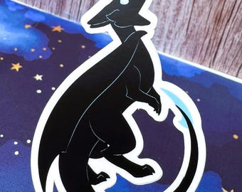 Equinox Dragon Matte Vinyl Sticker