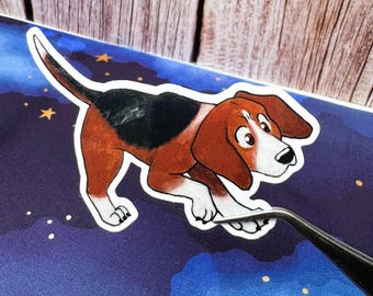 Beagle Vinyl Sticker (3 inches)