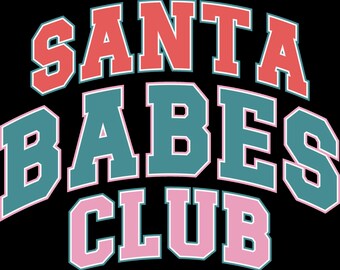 Santa Babes Club- png