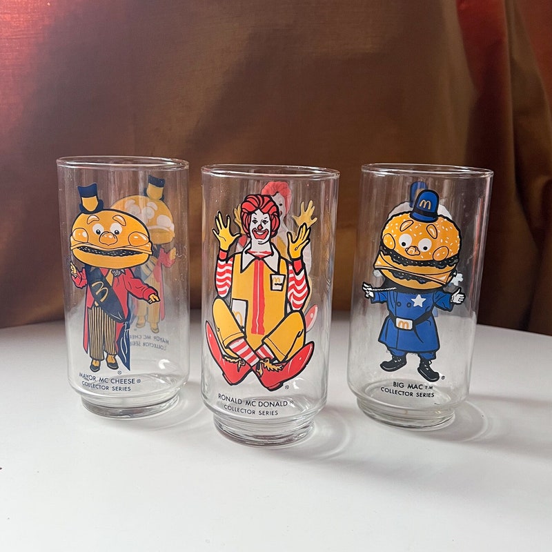Mcdonalds Glasses - Etsy