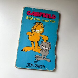 Vintage 2002 Garfield Big Fun, Little Fun Board Book