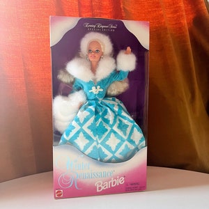 Vintage 1996 Special Edition Winter Renaissance Barbie-Puppe - Evening Elegance Series