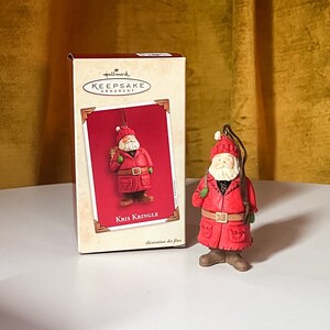 Vintage 2003 Hallmark Keepsake Kris Kringle Christmas Ornament