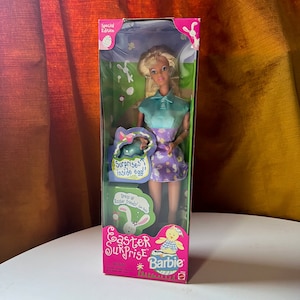 Vintage 1998 Special Edition Easter Surprise Barbie in Box