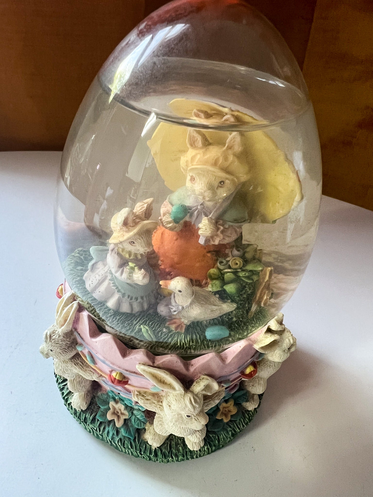 Peter Rabbit™ Musical Snow Globe - Enchanting Keepsake | Pottery