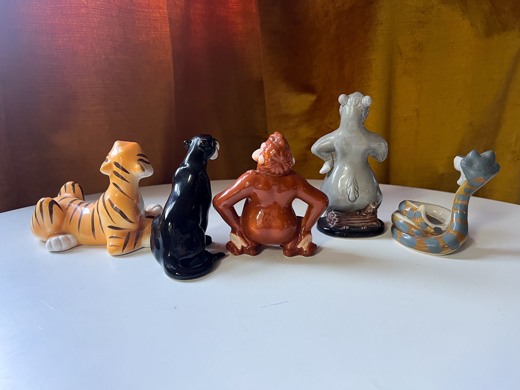 Vintage 1960s Disney the Jungle Book Ceramic Animal