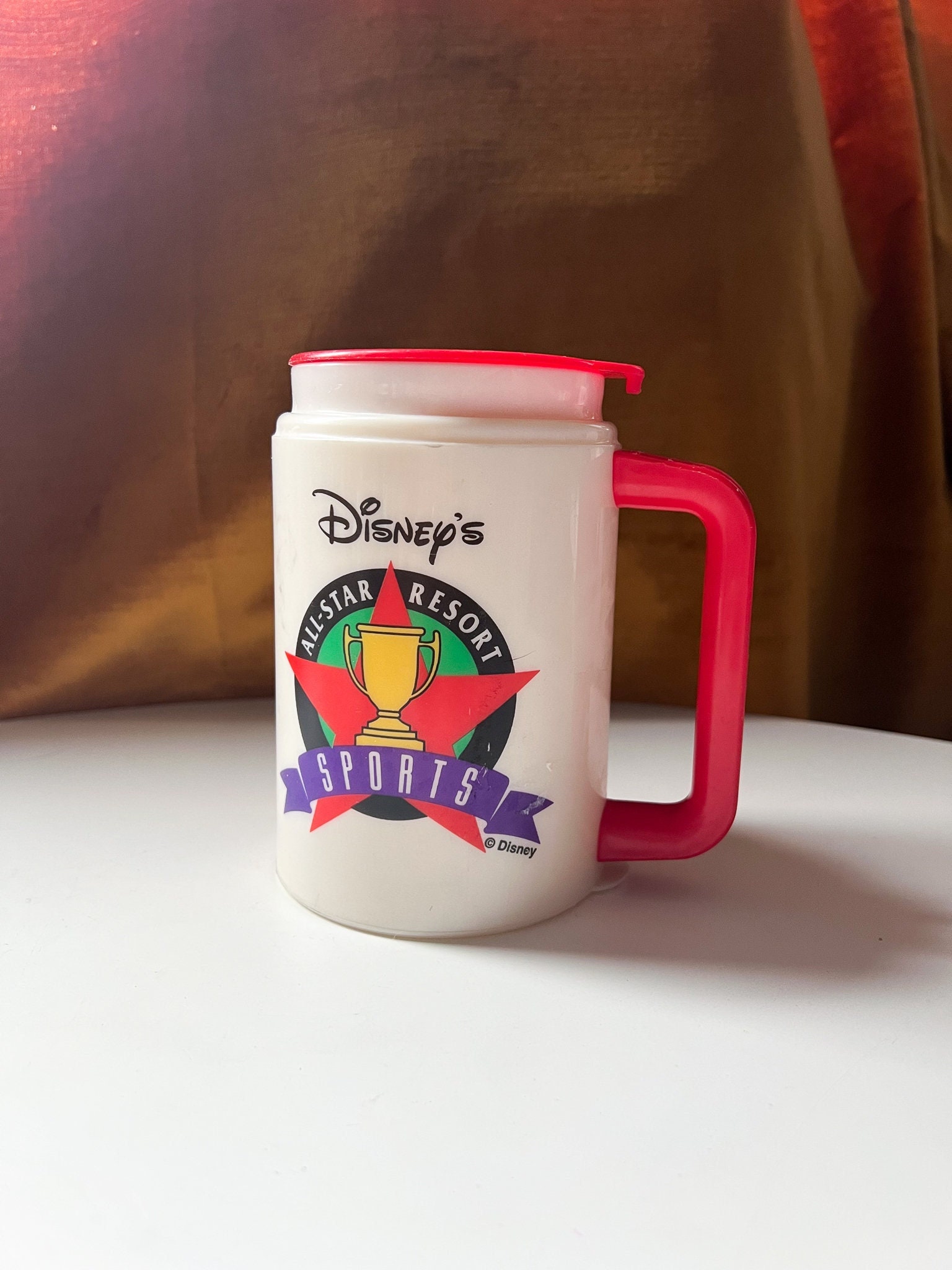 Vintage Disney All-Star Resort Movies Baseball Cap And Plastic Mug vintage Walt Disney World All-Star Resort | Mercari main image 3