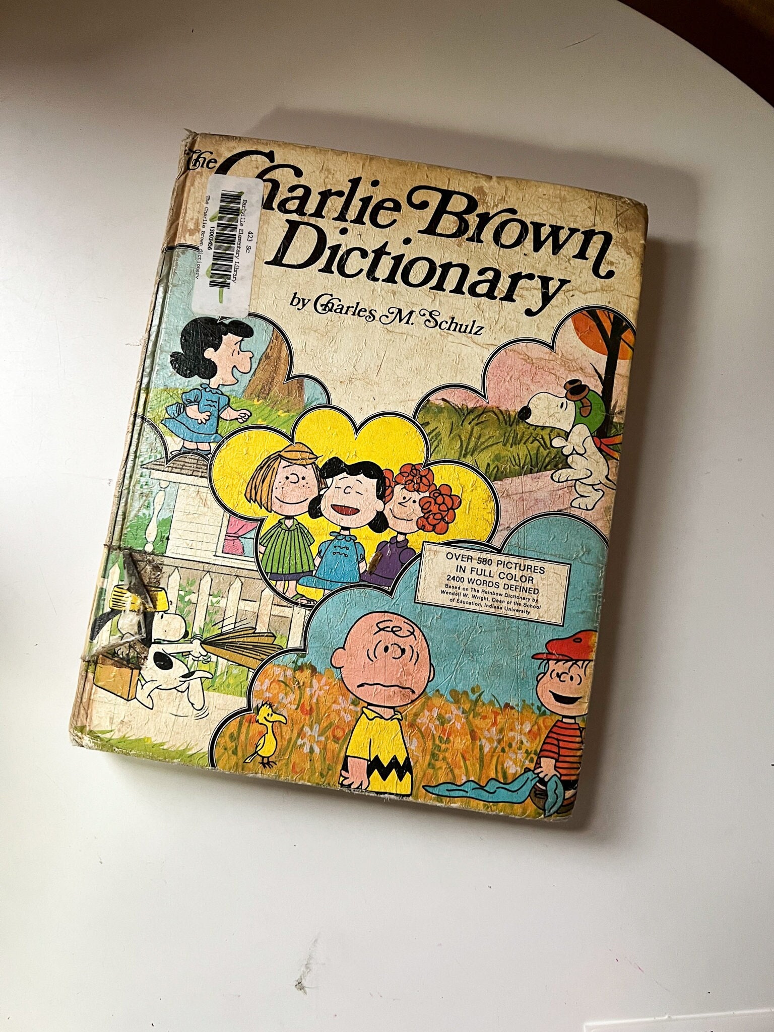 Vintage 1973 Charlie Brown Dictionary by Charles Schulz