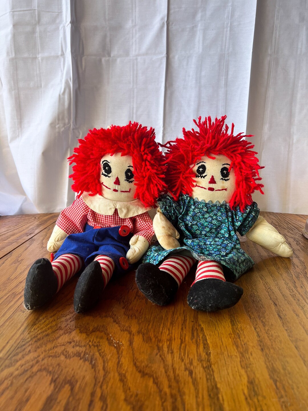 Vintage Raggedy Ann & Andy Dolls - Etsy