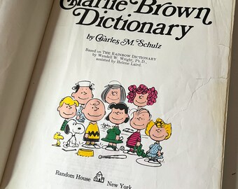 チャリーブラウン ディクショナリー チャーリーブラウンディクショナリー CharlieBrownDictionary