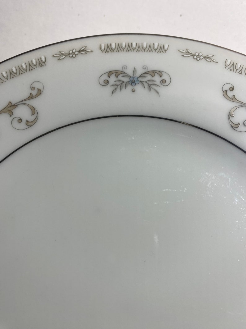 Diane fine china by wade japan set of 4 bread butter plates etsy