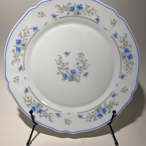 Romantique par Acropal Plates Blue Floral