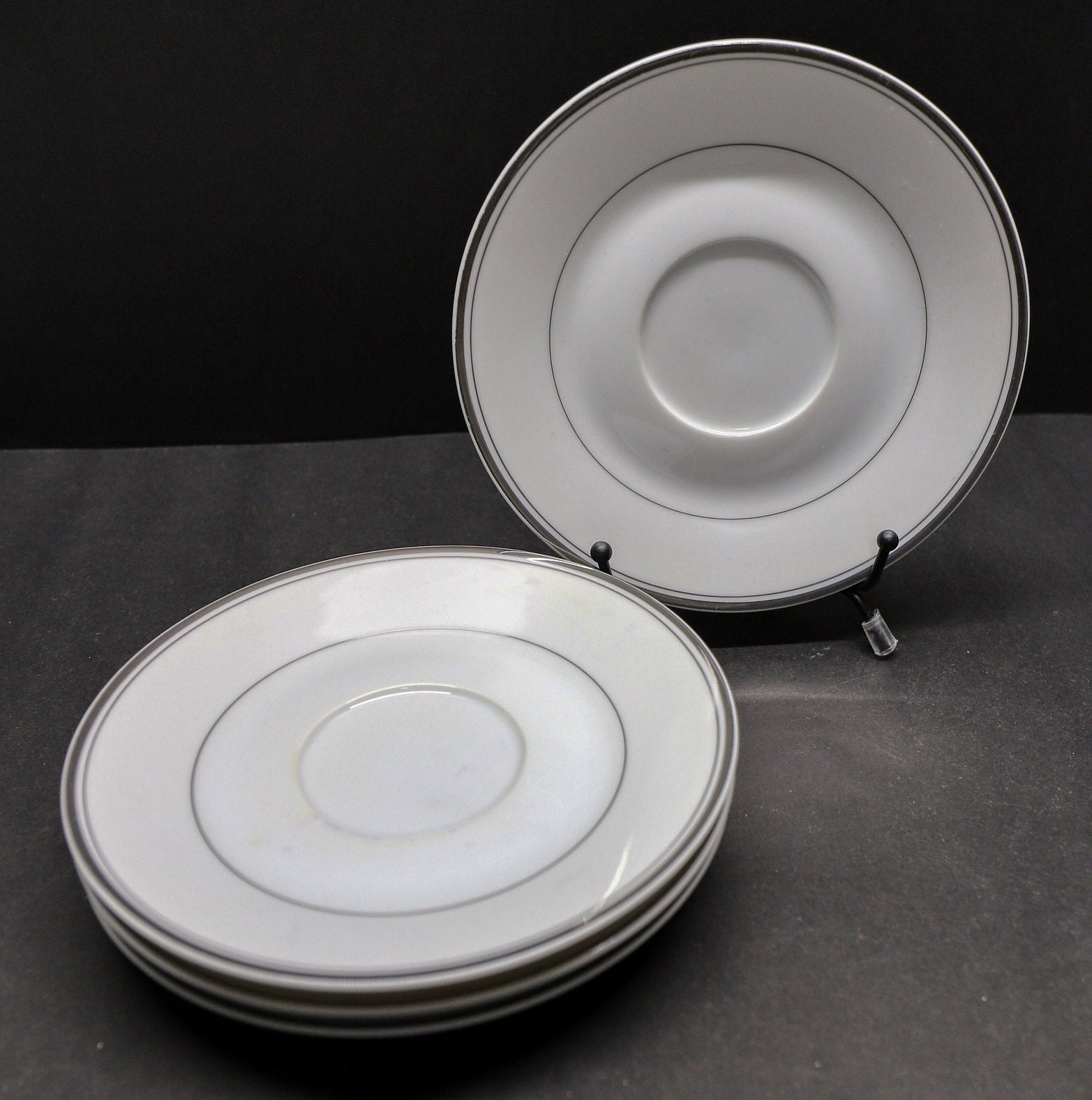 Simplicity Fine China Silver Trim Made in Japan Etsy